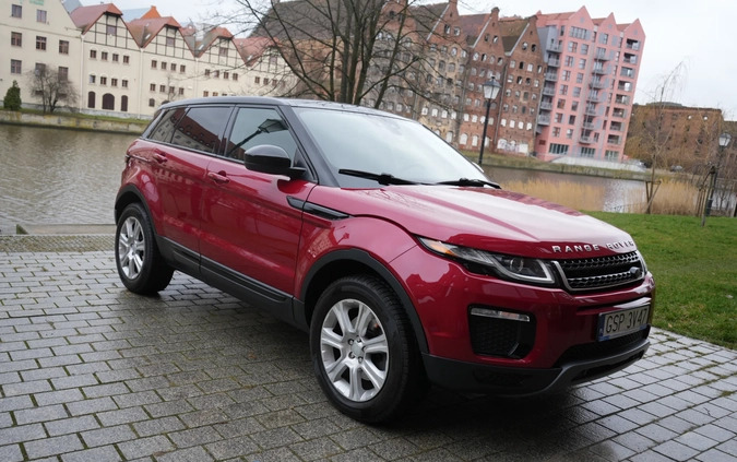 Land Rover Range Rover Evoque cena 73999 przebieg: 83000, rok produkcji 2015 z Piotrków Trybunalski małe 37